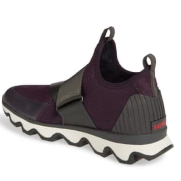 Sorel Kinetic Impact Purple Slip On Sneakers - Picture 2 of 11